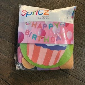 Target birthday banner new in package